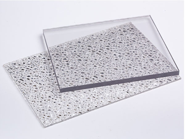 Solid polycarbonate sheet