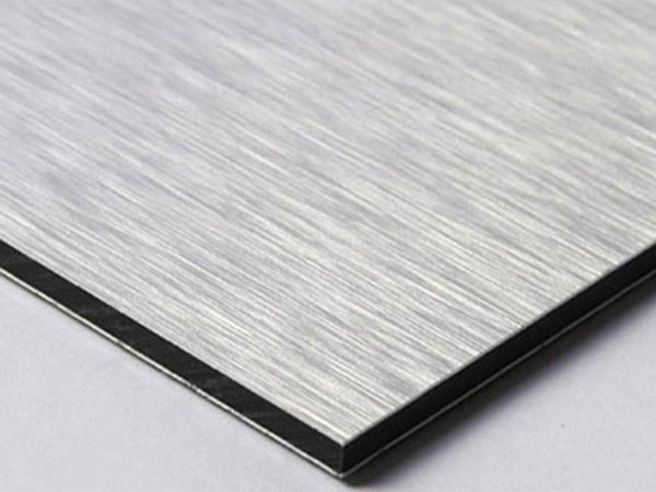  Brushed aluminum composite panels